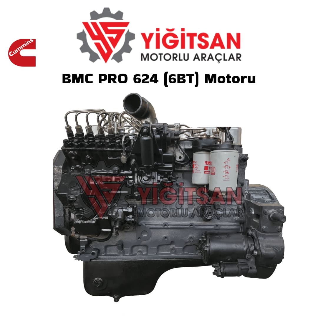 BMC PRO 624 (6BT) Sandık Motor / Revizyonlu Motor