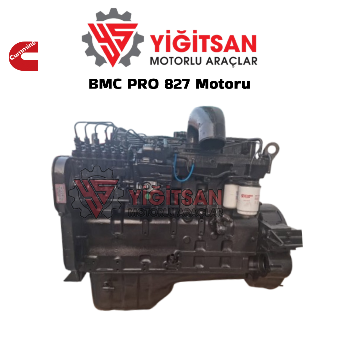BMC PRO 827 Sandık Motor / Revizyonlu Motor