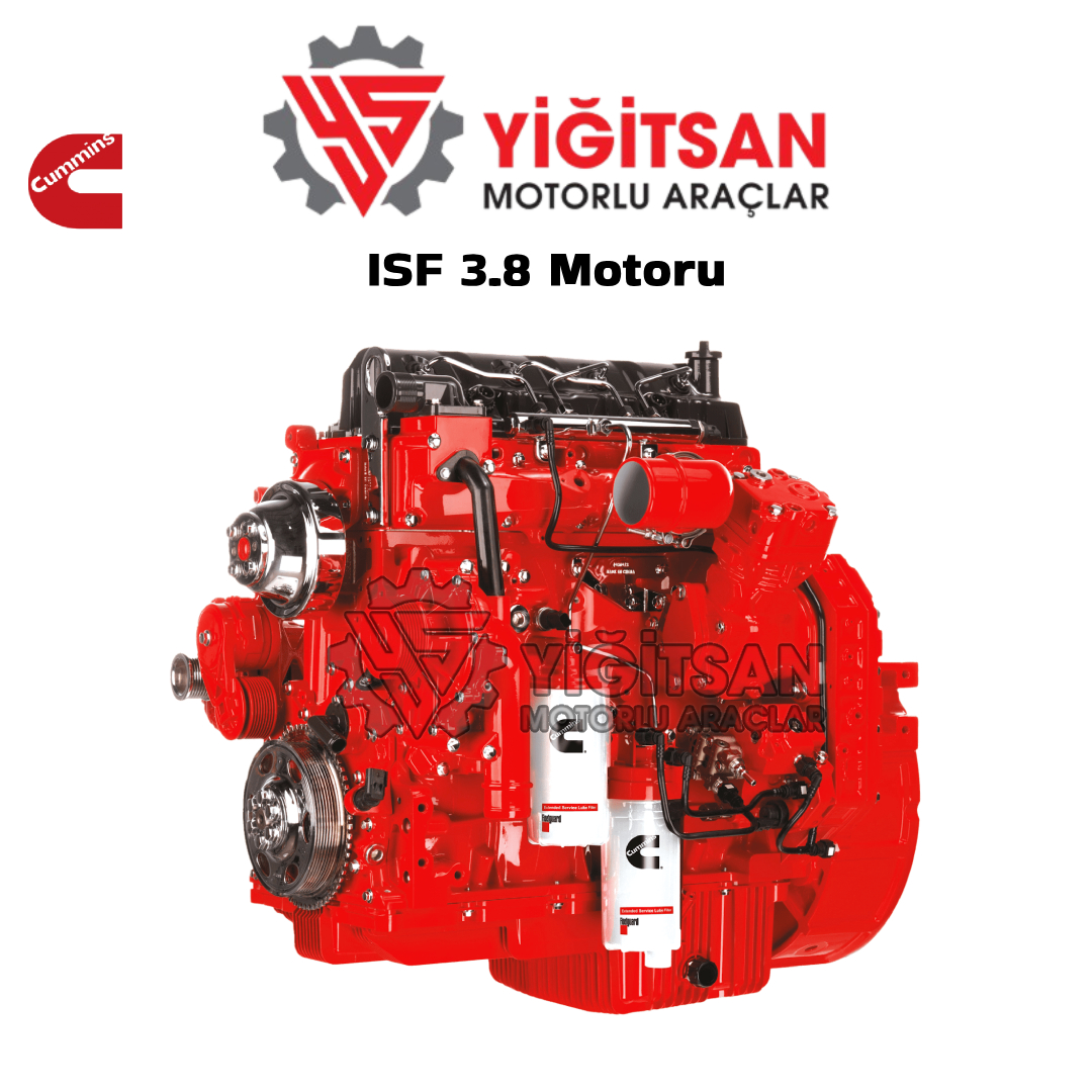 Cummins ISF 3.8 Sandık Motor / Revizyonlu Motor