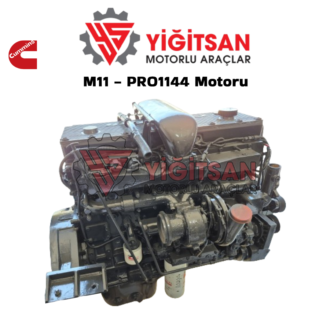 Cummins M11 PRO 1144 Sandık Motor / Revizyonlu Motor